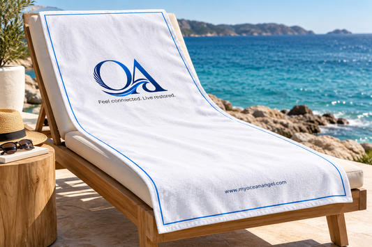 Signature Ocean Angel Beach Towel
